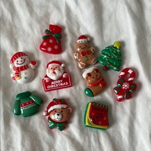 Christmas Flatback Charms‎